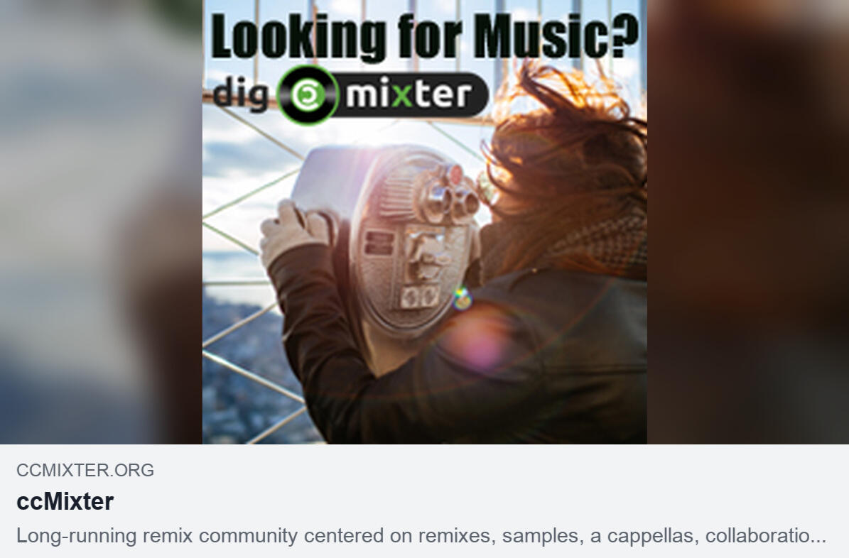 ccMixter music source